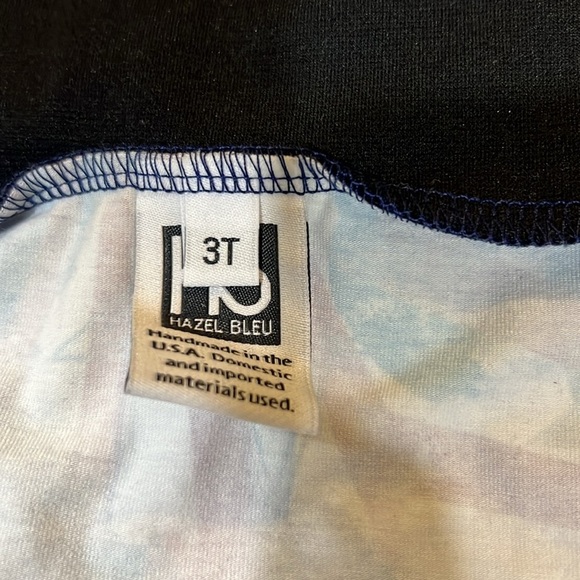 Hazel Bleu handmade in the USA shorts size 3T - Picture 4 of 5